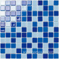Mosaic glass tile for pools
